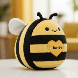 bumble plush squeaky pet toy – soft interactive dog & cat playmate
