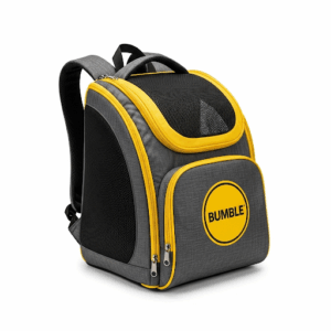 bumble pet travel carrier backpack – ventilated airline approved backpack for cats & dogs